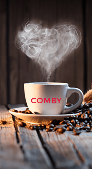 Book møde - Drik en kop kaffe med Comby